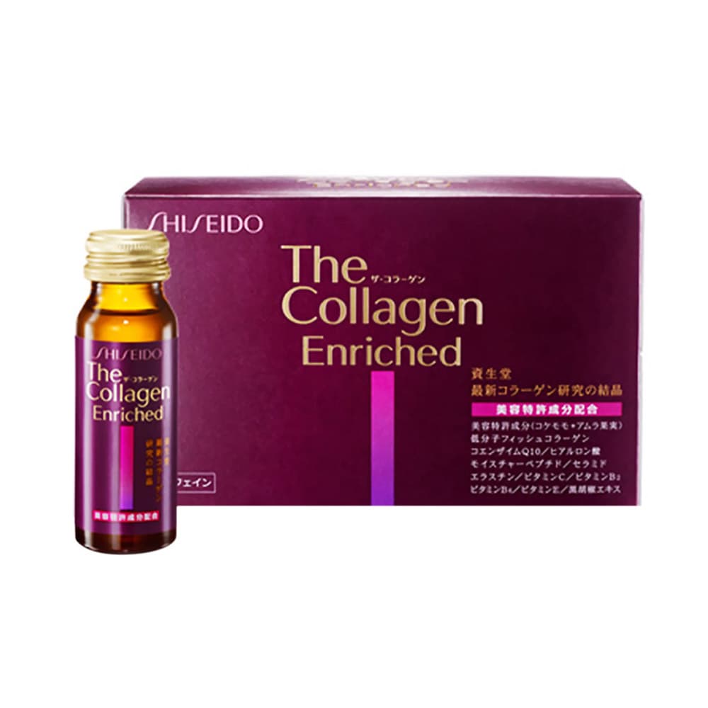 Nước uống Shiseido The Collagen Enriched của Nhật Bản 