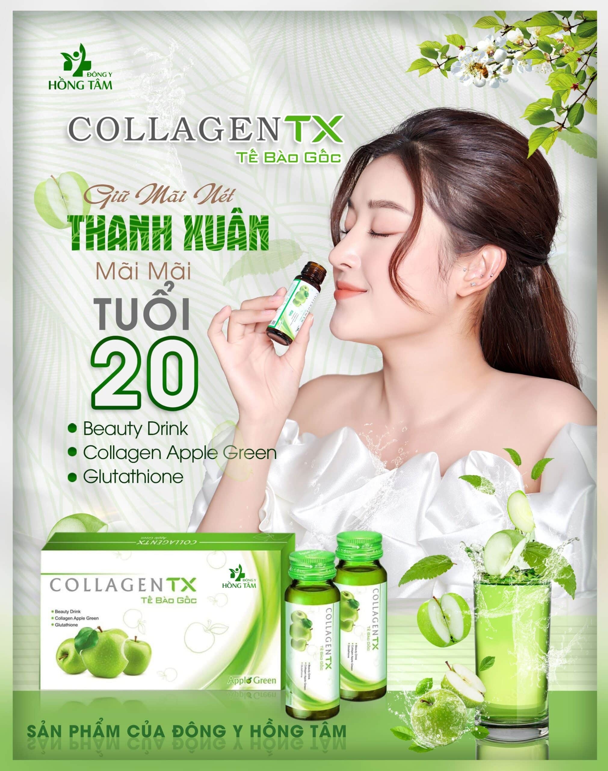 So Sánh Chi Tiết Nước Uống Collagen Hebora, Collagen TX – Tế Bào Gốc